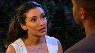 Audra Charles (Zuleyka Silver) put her heart on her sleeve and was rejected on The Young and the Restless | Image: CBS